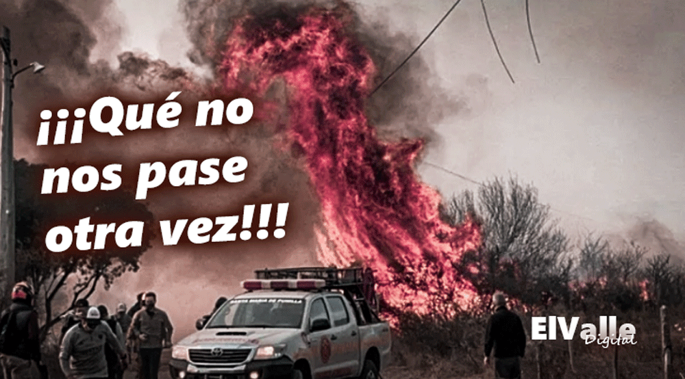 Que no nos pase de nuevo!